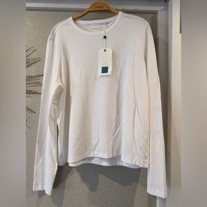 White Long Sleeve Women's Top